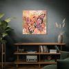 101419-44.jpg Tropical Flower Butterfly Art Standard Canvas