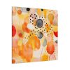 101419-5.jpg Orange Yellow Abstract Artwork Standard Canvas