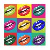 101419-51.jpg Mouth Lips Pop Art Standard Canvas