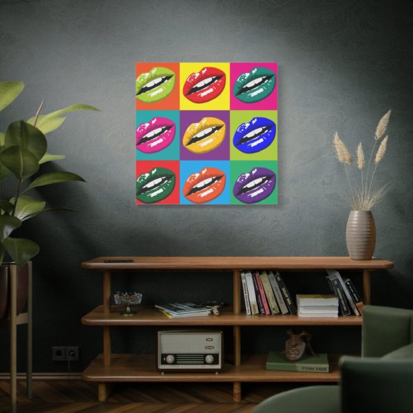 101419-54.jpg Mouth Lips Pop Art Standard Canvas
