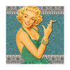 101419-61.jpg Retro Smoking Lady Standard Canvas