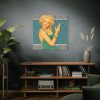 101419-64.jpg Retro Smoking Lady Standard Canvas