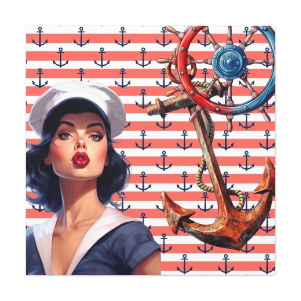 101419-66.jpg Nautical Pinup Girl I Standard Canvas