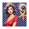 101419-71.jpg Nautical Pinup Girl II Standard Canvas