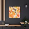 101419-8.jpg Orange Yellow Abstract Artwork Standard Canvas