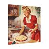 101419-80.jpg Christmas Woman From 1950 Standard Canvas