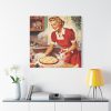 101419-82.jpg Christmas Woman From 1950 Standard Canvas