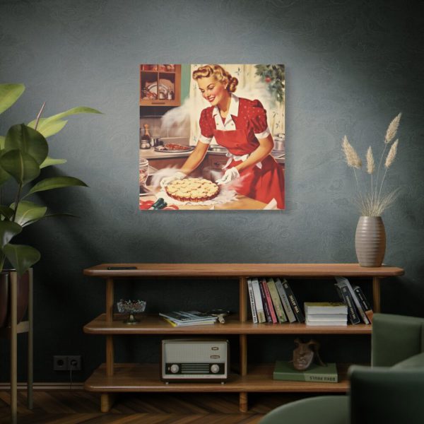 101419-84.jpg Christmas Woman From 1950 Standard Canvas