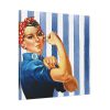 101419-85.jpg Retro Woman We Can Do It Standard Canvas