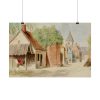 101834-1.jpg Rue du Puits Sale, St. Valery by Miner Kilbourne Kellogg Poster