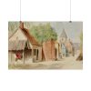 101845-1.jpg Rue du Puits Sale, St. Valery by Miner Kilbourne Kellogg Poster