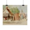 101860-1.jpg Rue du Puits Sale, St. Valery by Miner Kilbourne Kellogg Poster
