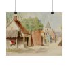 101861-1.jpg Rue du Puits Sale, St. Valery by Miner Kilbourne Kellogg Poster