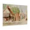 101867-2.jpg Rue du Puits Sale, St. Valery by Miner Kilbourne Kellogg Poster