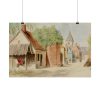 101868-1.jpg Rue du Puits Sale, St. Valery by Miner Kilbourne Kellogg Poster