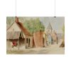 101873-1.jpg Rue du Puits Sale, St. Valery by Miner Kilbourne Kellogg Poster