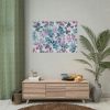 101875-108.jpg Pinkish Floral Pattern Poster