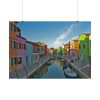 101875-11.jpg Free Case Colorate Burano in Venice Poster