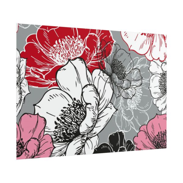101875-112.jpg Large Poppy Flower Heads Poster