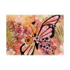 101875-130.jpg Tropical Flower Butterfly Art Poster