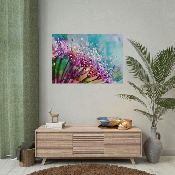 101875-143.jpg Dewdrops & Rainbows Poster