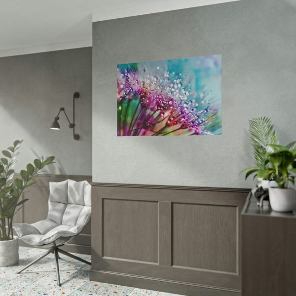 101875-144.jpg Dewdrops & Rainbows Poster