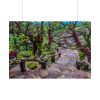 Botanical Garden Trees Poster