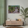 Botanical Garden Trees Poster
