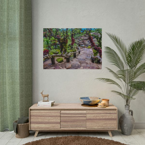 Botanical Garden Trees Poster