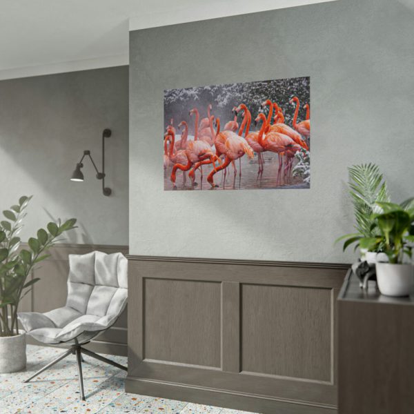 American Flamingo by Mehgan Murphy Poster