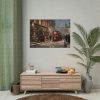 101875-228.jpg Vintage Christmas Street In London Poster
