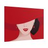 101875-232.jpg Woman In Red Hat Poster