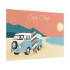 101875-277.jpg Camper Van, Surfboard, Beach Poster
