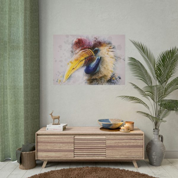101875-293.jpg Hornbill Bird Poster