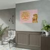 101875-314.jpg Glamorous Retro Woman With Humourous Sign Poster