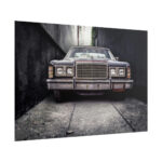 Car Vintage Parking Narrow Poster - Image 13