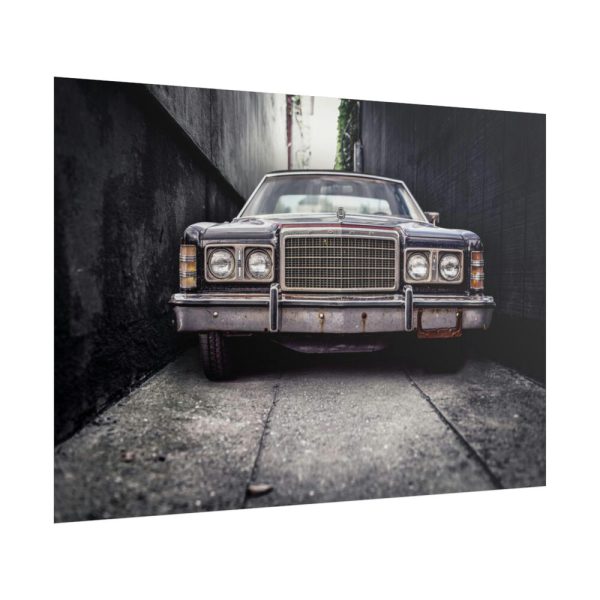 101875-327.jpg Car Vintage Parking Narrow Poster