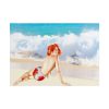 Pin-up Girl Beach Beauty Poster