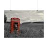 101875-336.jpg Red Telephone Booth Poster