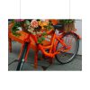 101875-356.jpg Bike Decorated With Flowers Poster