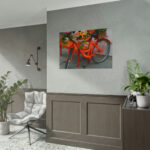 Bike Decorated With Flowers Poster - Image 15