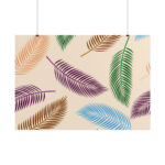 Tropical Leaves Pattern Poster - Image 12