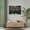 101875-363.jpg Vintage Bike Flowers Poster