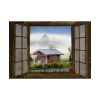 101875-375.jpg Autumn Outlook Landscape Fog Poster