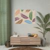 Tropical Leaves Pattern Poster