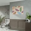 Tropical Leaves Pattern Poster