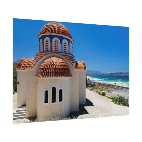 Orthodox Greece Church Poster