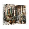 101875-397.jpg Mediterranean Street Scene Poster