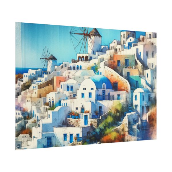 Beautiful Greek Island II Poster