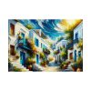 Greek Street Mood Poster